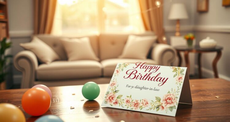 Urodzinowe życzenia dla synowej