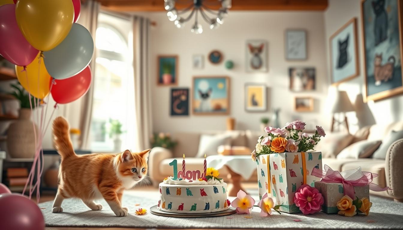 Życzenia urodzinowe dla kociary